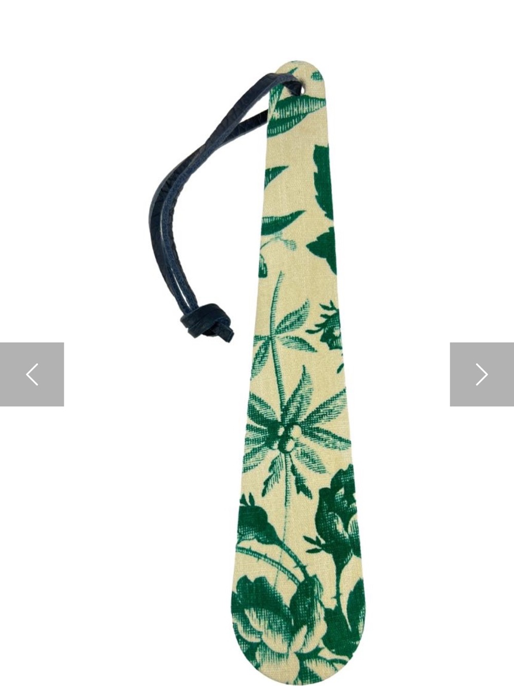 Green Floral Shoe Horn